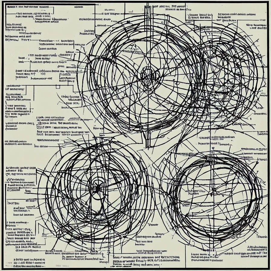 Image similar to “schema of the inner workings of an atom and electron”