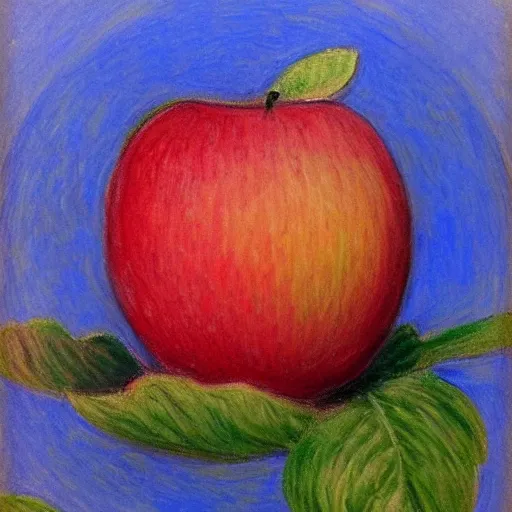 Image similar to apple by monet,