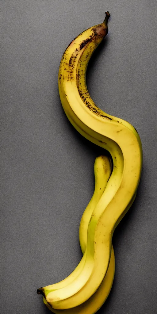 Image similar to banana eating a banana, Hyperdetailed, 8k fantasy horror