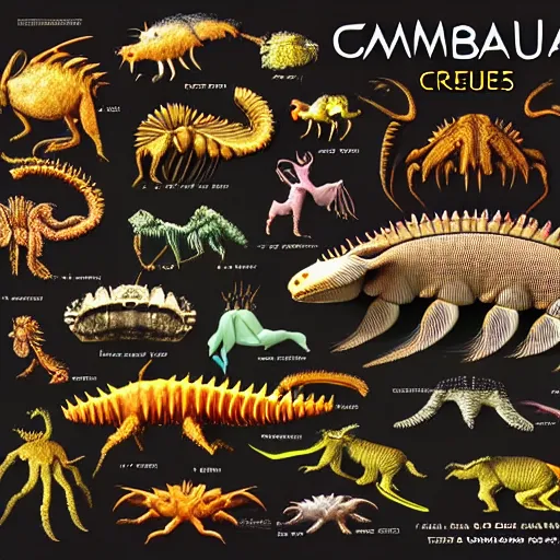 Image similar to cambrian era creatures