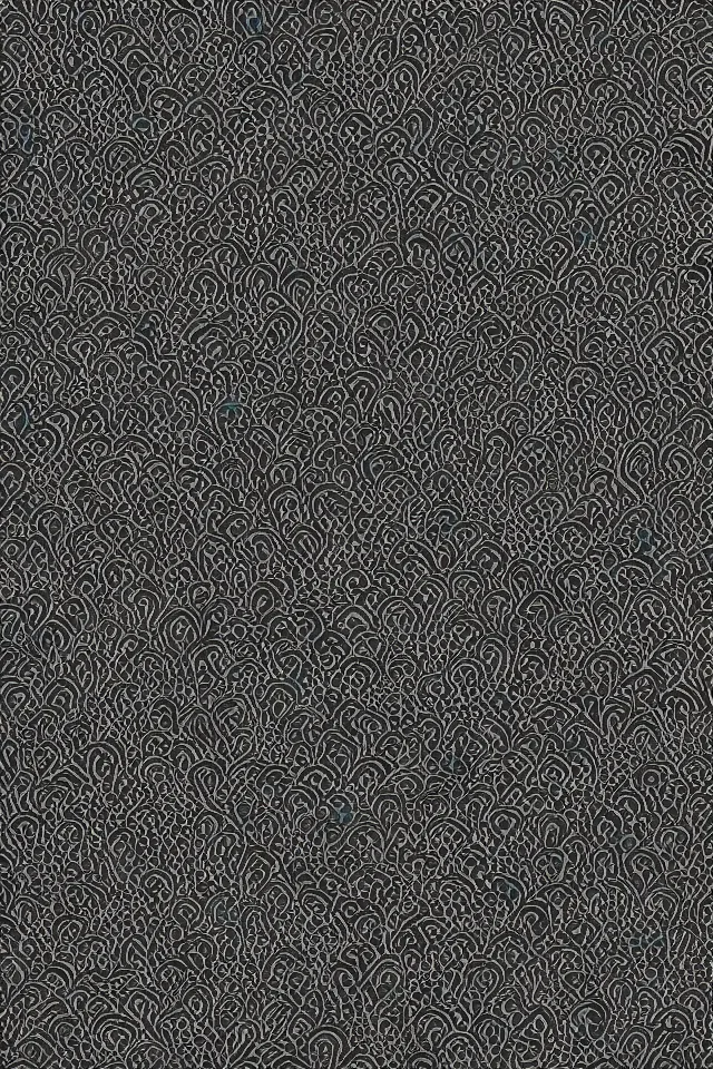 Prompt: black with dark grey gentle patterns, phone wallpaper