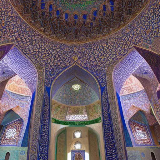 Image similar to the nasir al - mulk mosque in iran