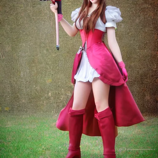 Image similar to aerith gainsborough by zeronis