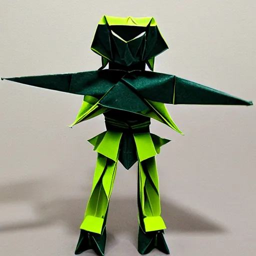 Image similar to origami Terminator