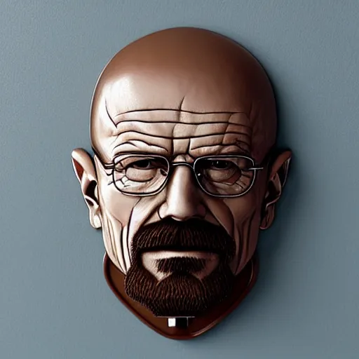 Image similar to walter white door knocker