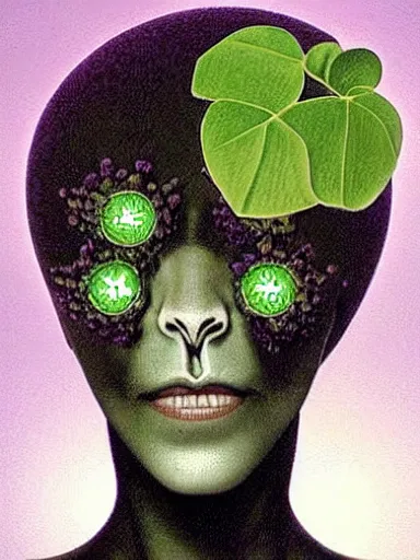 Prompt: The Hanging-Gardens of Pareidolia, lobelia, ivy, verbena and pothos growing facial features and optical-illusions, aesthetic!!!!!!!!!!!!!!!!!, by Chris Tulloch McCabe in the style of Gerald Brom,