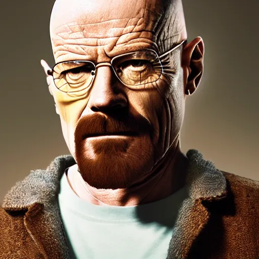 Image similar to walter white, breaking bad, very walter white, breaking bad walter white, realistic, photorealistic, high-resolution, good, 4k, 8k, very walter white, very very very very walter white, professional photo, sigma art 85mm f1.4, large sensor dslr photo, walter white, walter, white, breaking walter white