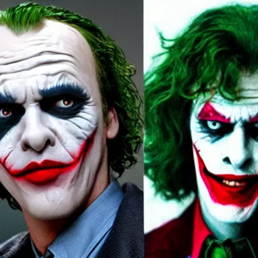 Prompt: Michael Keaton as the Joker