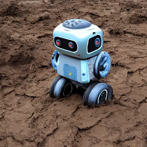 Image similar to robot play in mud