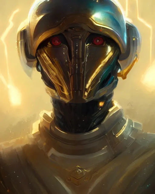 Image similar to portrait of handsome guy in cyber armor, dreamy and ethereal, expressive pose, gold eyes, exciting expression, fantasy, intricate, elegant, many lightning, cold color, highly detailed, digital painting, artstation, concept art, cyberpunk wearing, smooth, sharp focus, led, illustration.