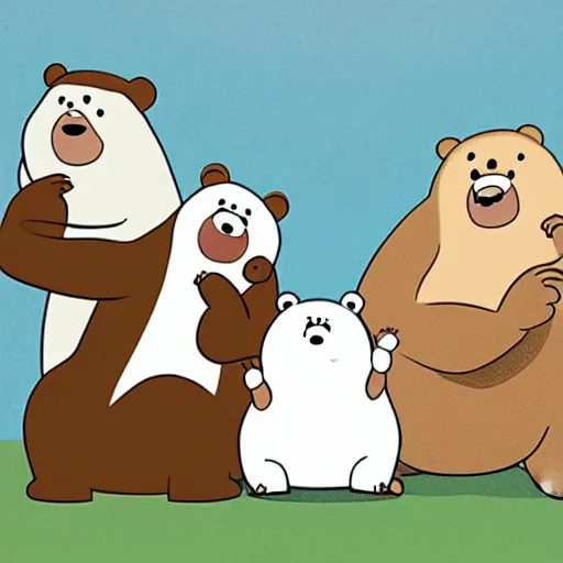 Image similar to we bare bears