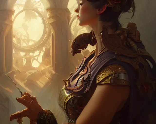 Image similar to photography of rudolf freund, deep focus, d & d, fantasy, intricate, elegant, highly detailed, digital painting, artstation, concept art, matte, sharp focus, illustration, hearthstone, art by artgerm and greg rutkowski and alphonse mucha