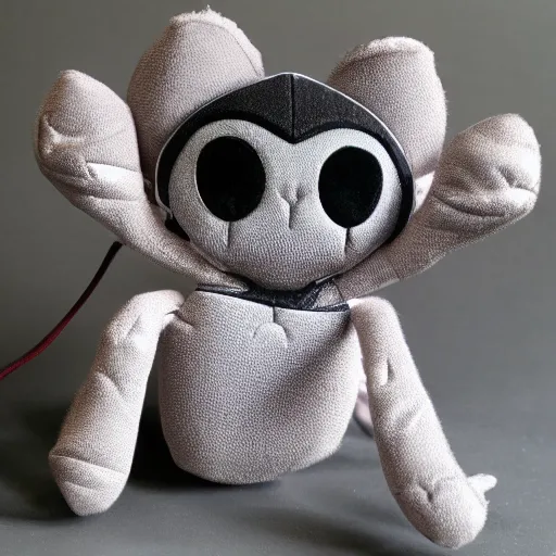 Prompt: spider plush, very detailed, product image