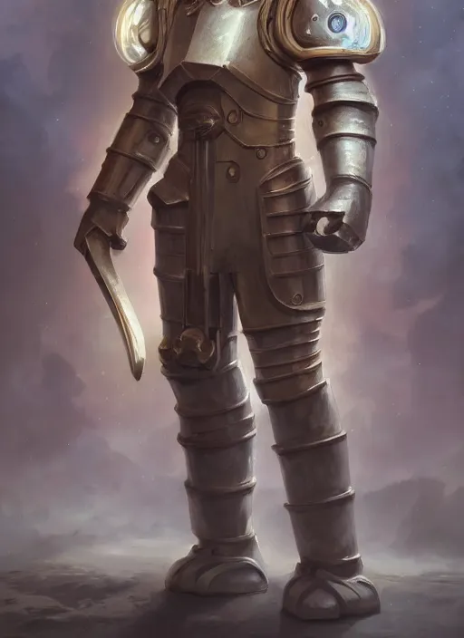 Prompt: warforged cleric, fullmetal alchemist, Ivan Aivakovsky, Boris Vallejo, epic fantasy character art, D&D Concept Art, full length, Realistic, Regal, Refined, Detailed Digital Art, Oil Paining, Exquisite detail, post-processing, masterpiece, Cinematic Lighting, Unreal Engine, 8k, HD