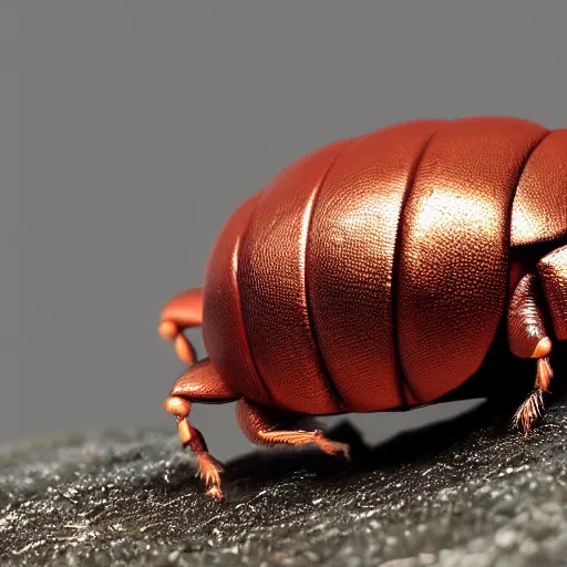 Image similar to cute! pillbug, 8 k, hd