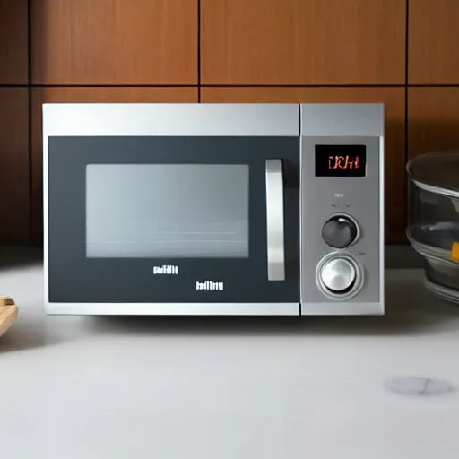 The Braun microwave, designed by Dieter Rams, is the, Stable Diffusion