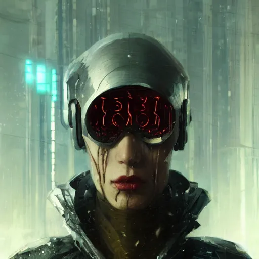 Image similar to an evil artificial intelligence called wintermute, cyberspace, cyberpunk, neuromancer, painted by greg rutkowski, painted by igor kieryluk, digital art, trending on artstation