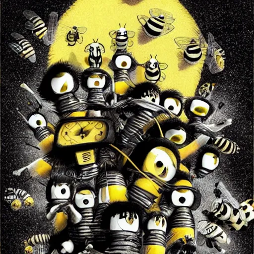 Image similar to Kentaro Miura's Bee Movie