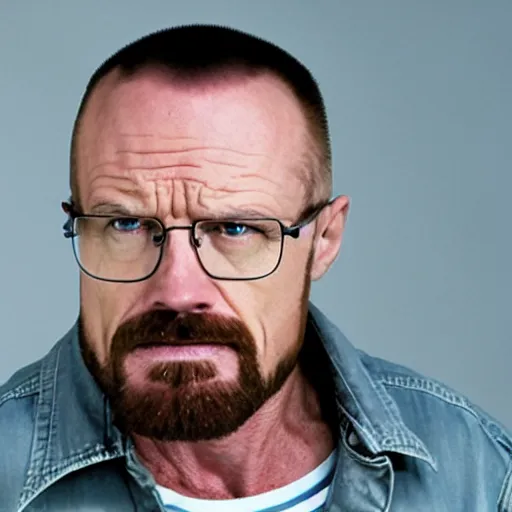 Prompt: 'super chad walter white'