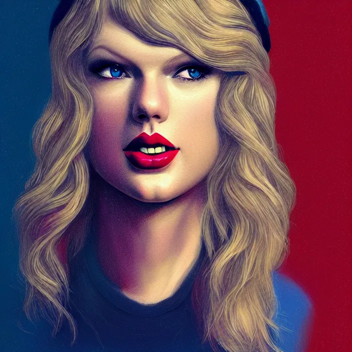 Image similar to portrait of taylor swift as a joe biden. intricate artwork. by tooth wu, wlop, beeple, dan mumford. octane render, trending on artstation, greg rutkowski very coherent symmetrical artwork. cinematic, hyper realism, high detail, octane render, 8 k, iridescent accents