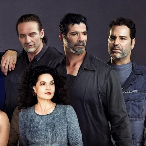 Image similar to the cast of the expanse