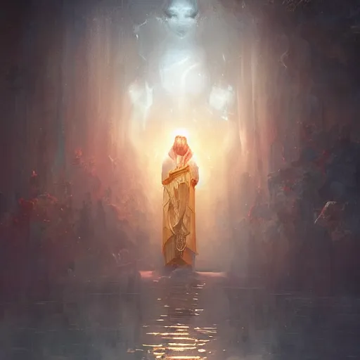 Prompt: god of life, magical world, by greg rutkowski, sung choi, photo realistic, 8 k, cinematic lighting, hd, atmospheric, hyperdetailed, trending on artstation, devainart, digital painting, glow effect