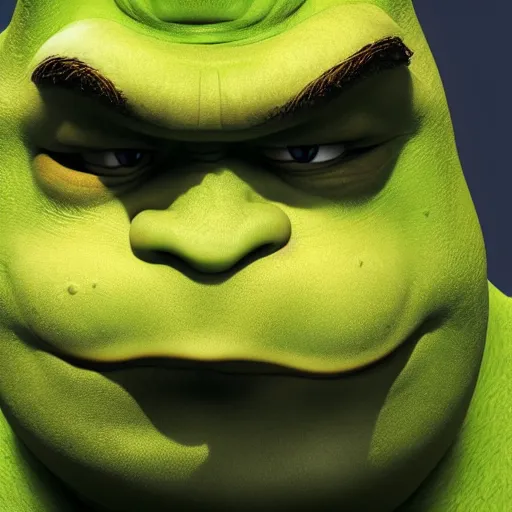 Image similar to shrek is batman, hyperdetailed, artstation, cgsociety, 8 k