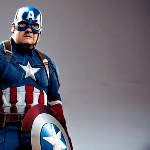 3D Model Captain America Attack Pose - TurboSquid 2044700