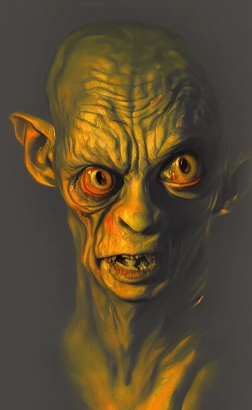 ArtStation - Study of Gollum from The Hobbit: An Unexpected Journey