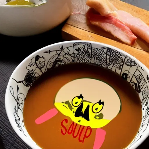 Image similar to face soup