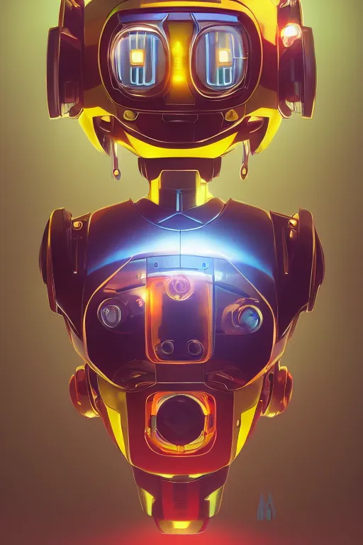 Image similar to metabots medabots medarotto medarot robot minimalist comics helmet mask neon cybereye, behance hd by jesper ejsing, by rhads, makoto shinkai and lois van baarle, ilya kuvshinov, rossdraws global illumination ray tracing hdr radiating a glowing aura