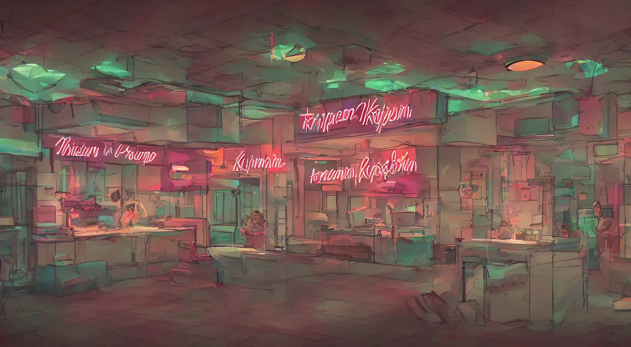 Image similar to Krispy Kreme storm vivid colorful Hyperrealistic CGI Photorealistic cinematic volume lighting fanart from the toilet in which women in bikinis dwell on a freight elevator covered in Krispy Kreme donuts