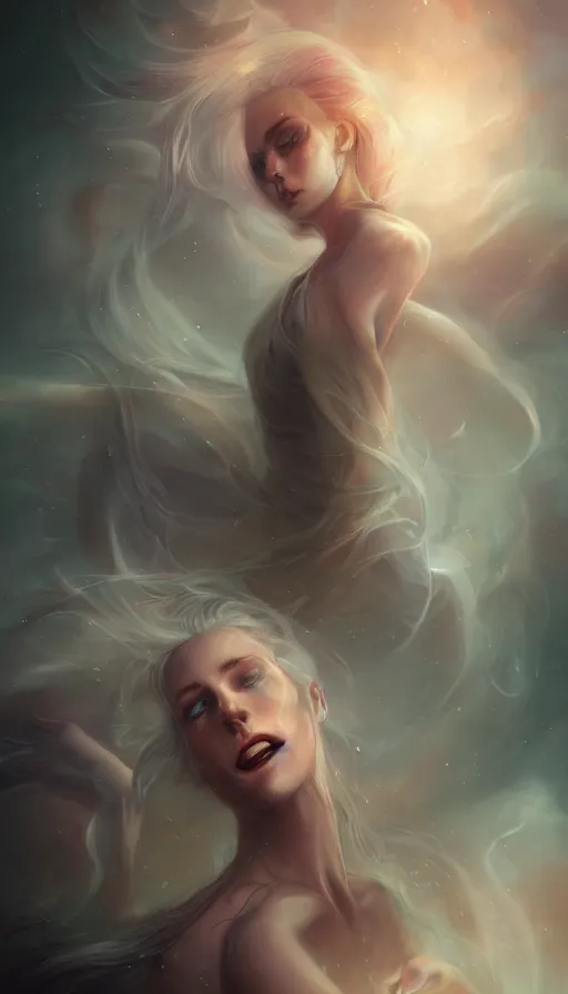 Prompt: The end of an organism, by Charlie bowater