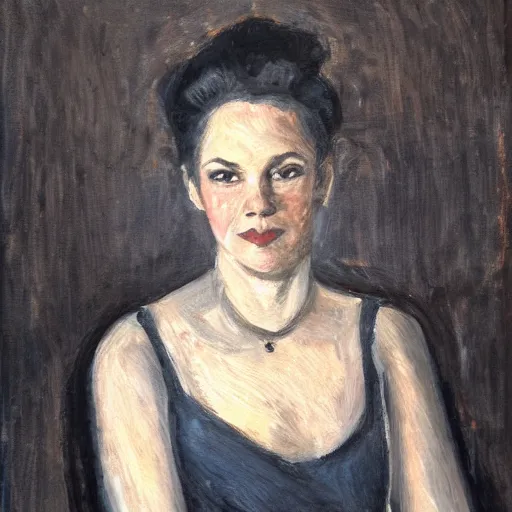 Image similar to portrait of a woman, her name is kristen