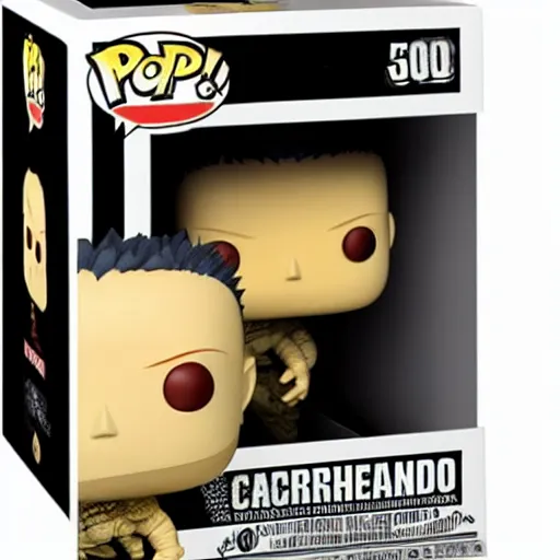 Image similar to Dorohedoro Caiman Funko POP with box,