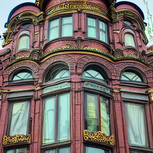 Image similar to Steampunk panel house, Moscow, Russia