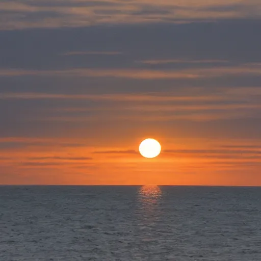 Image similar to a sunset with 1 2 moons