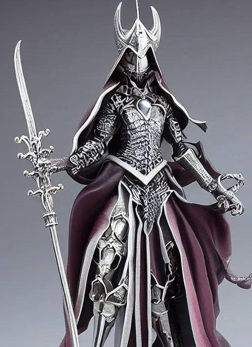 Image similar to 80mm, resin detailed model figure of Alchemy Imperial Princess knight gothic silver