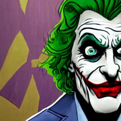 Image similar to Rick Sanchez as The Joker