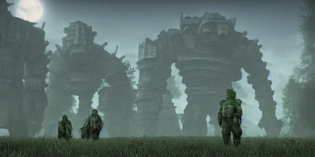 ArtStation - Shadow of the Colossus PS4 - Screenshots - first time