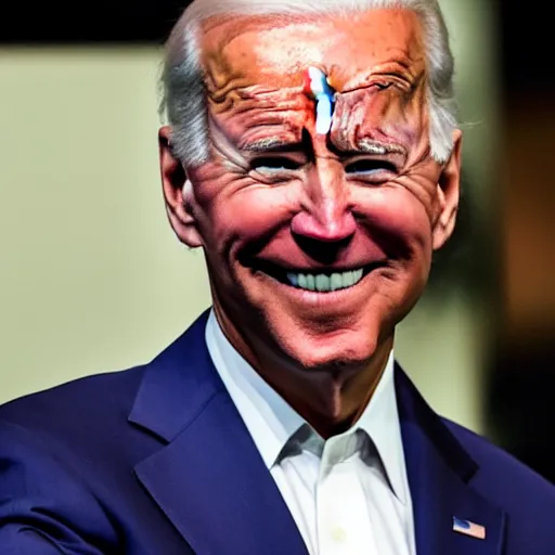 Image similar to joe biden making a gang sign