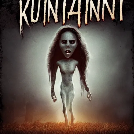 Prompt: horror movie poster called kuntilanak antapani, very detail, unreal engine rendered, 9 9 designs winning, instagram poster movie winning, by hanung bramantyo