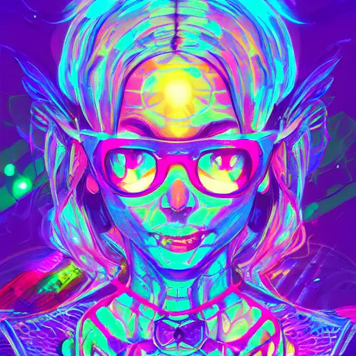 Image similar to skill magic geek inside matrix deepdream radiating a glowing aura stuff loot legends stylized digital illustration video game icon artstation lois van baarle, ilya kuvshinov, rossdraws,