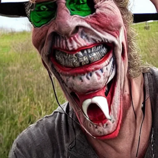 Prompt: redneck joker