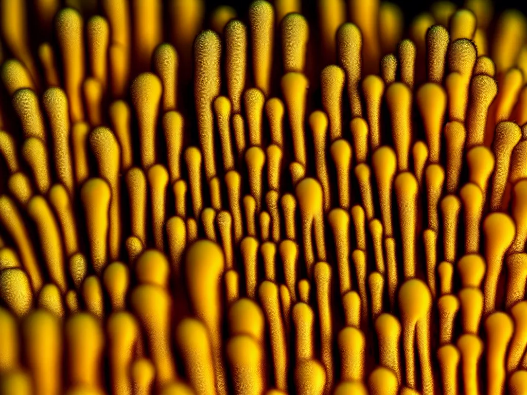 Image similar to highly detailed photo of exotic fungus sharp focus, masterpiece