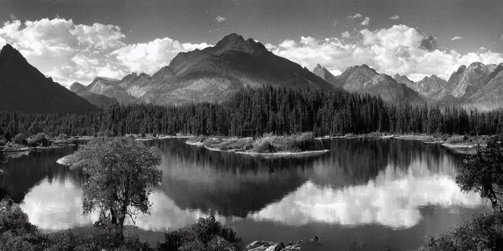 a Ansel Adams's photograph, high definition | Stable Diffusion