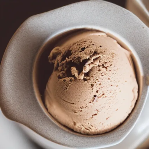 Image similar to photo closeup of coffee ice cream