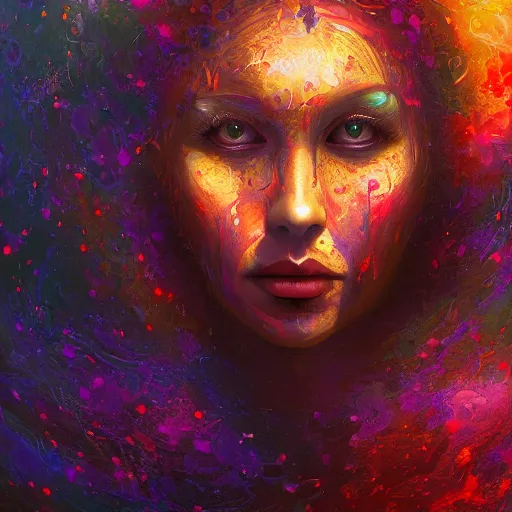 A beautiful strange detailed portrait psychedelic out | Stable ...