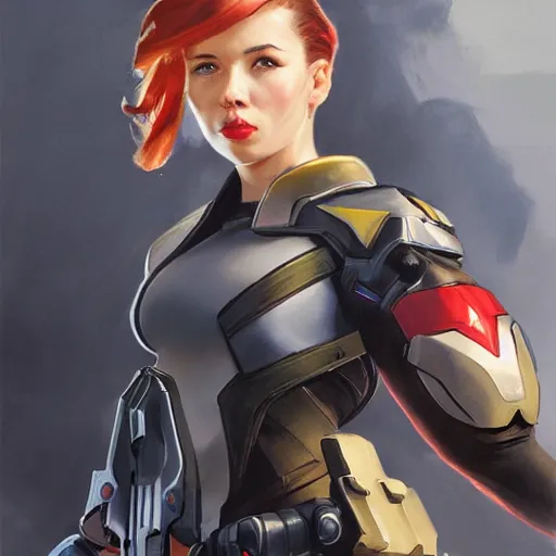 Prompt: greg manchess portrait painting of fully armored cap america aka black widow as overwatch character, medium shot, asymmetrical, profile picture, organic painting, sunny day, matte painting, bold shapes, hard edges, street art, trending on artstation, by huang guangjian and gil elvgren and sachin teng