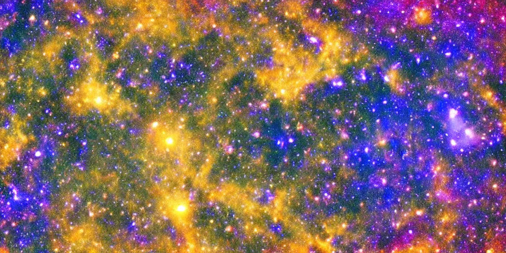 Image similar to the universe, infra - red, ultraviolet, thermography